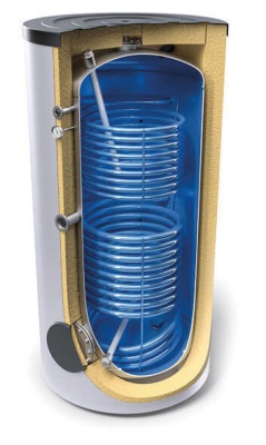 картинка Напольный солнечный водонагреватель Ecosystem S2 с двумя теплообменниками